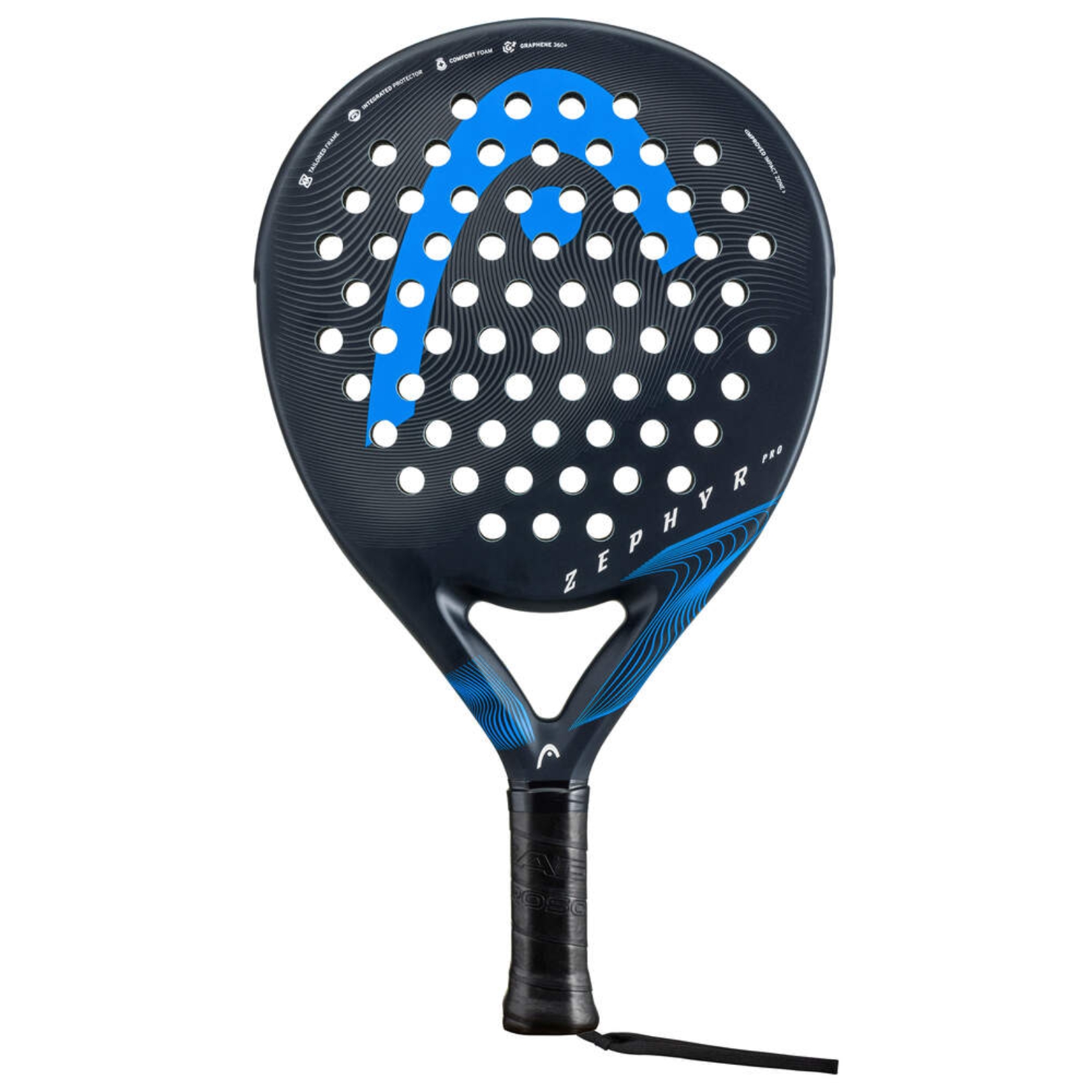 Se Head Zephyr Pro 2023 Black/Blue hos Padelshoppen.com